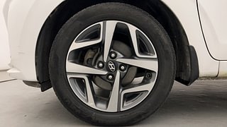 Used 2020 Hyundai Aura [2020-2022] SX Plus 1.2 AMT CRDI Diesel Automatic tyres LEFT FRONT TYRE RIM VIEW
