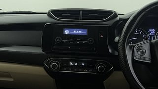 Used 2019 honda Amaze 1.2 V i-VTEC Petrol+CNG (Outside Fitted) Petrol+cng Manual interior MUSIC SYSTEM & AC CONTROL VIEW