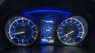 Used 2017 Maruti Suzuki Baleno [2015-2019] Zeta Petrol Petrol Manual interior CLUSTERMETER VIEW