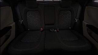 Used 2021 Tata Nexon XZ Plus Optional Diesel Diesel Manual interior REAR SEAT CONDITION VIEW
