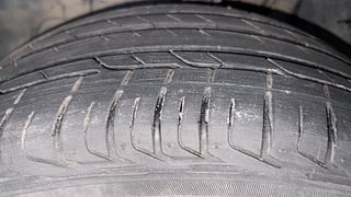 Used 2022 Tata Nexon XZ Plus Diesel S Diesel Manual tyres LEFT FRONT TYRE TREAD VIEW