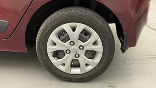 Used 2016 Hyundai Grand i10 Sportz 1.2 Kappa VTVT Petrol Manual tyres LEFT REAR TYRE RIM VIEW