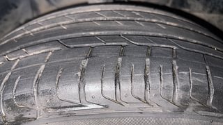 Used 2022 Tata Nexon XZ Plus Diesel S Diesel Manual tyres RIGHT FRONT TYRE TREAD VIEW