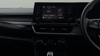 Used 2021 Kia Seltos HTK Plus D Diesel Manual interior MUSIC SYSTEM & AC CONTROL VIEW