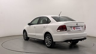 Used 2022 volkswagen Vento Highline Plus 1.0L TSI Petrol AT Petrol Automatic exterior LEFT REAR CORNER VIEW