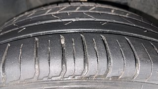 Used 2021 Tata Nexon XZ Plus S Petrol Manual tyres RIGHT FRONT TYRE TREAD VIEW