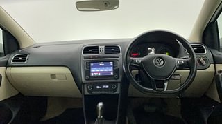 Used 2022 volkswagen Vento Highline Plus 1.0L TSI Petrol AT Petrol Automatic interior DASHBOARD VIEW