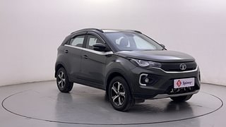 Used 2021 Tata Nexon XZ Plus Optional Diesel Diesel Manual exterior RIGHT FRONT CORNER VIEW