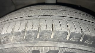 Used 2020 Hyundai Aura [2020-2022] SX Plus 1.2 AMT CRDI Diesel Automatic tyres LEFT FRONT TYRE TREAD VIEW