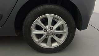 Used 2014 Hyundai Grand i10 Asta 1.2 Kappa VTVT Petrol Manual tyres LEFT REAR TYRE RIM VIEW
