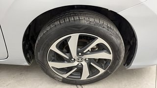 Used 2023 Toyota Glanza V Petrol Manual tyres RIGHT FRONT TYRE RIM VIEW