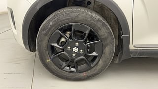 Used 2023 Maruti Suzuki Ignis Zeta MT Petrol Petrol Manual tyres LEFT FRONT TYRE RIM VIEW