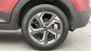 Used 2019 Hyundai Creta [2018-2020] 1.6 SX OPT VTVT Petrol Manual tyres LEFT REAR TYRE RIM VIEW