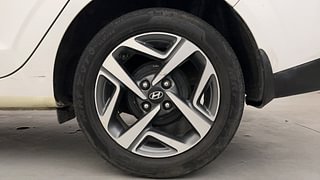 Used 2020 Hyundai Aura [2020-2022] SX Plus 1.2 AMT CRDI Diesel Automatic tyres LEFT REAR TYRE RIM VIEW
