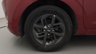 Used 2020 Hyundai Grand i10 Nios Sportz 1.2 Kappa VTVT CNG Petrol+cng Manual tyres LEFT FRONT TYRE RIM VIEW