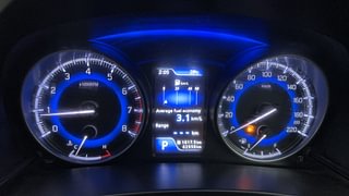 Used 2018 Maruti Suzuki Baleno [2015-2019] Alpha AT Petrol Petrol Automatic interior CLUSTERMETER VIEW