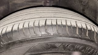 Used 2014 Hyundai Xcent [2014-2017] S (O) Diesel Diesel Manual tyres LEFT FRONT TYRE TREAD VIEW