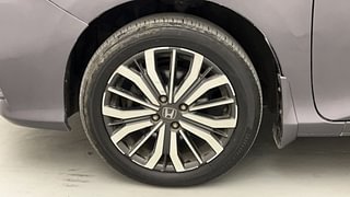 Used 2017 Honda City [2017-2020] ZX CVT Petrol Automatic tyres LEFT FRONT TYRE RIM VIEW