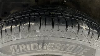 Used 2018 Mahindra KUV100 NXT K4+ 6 STR Petrol Manual tyres LEFT FRONT TYRE TREAD VIEW