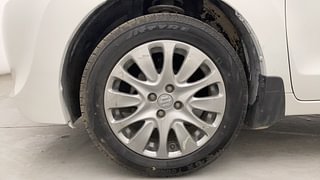 Used 2017 Maruti Suzuki Baleno [2015-2019] Alpha Petrol Petrol Manual tyres LEFT FRONT TYRE RIM VIEW