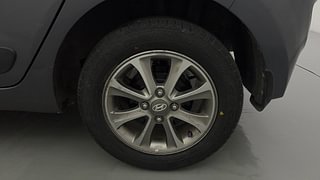Used 2015 Hyundai Grand i10 Asta 1.2 Kappa VTVT (O) Petrol Manual tyres LEFT REAR TYRE RIM VIEW