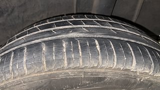 Used 2021 Renault Triber RXZ Petrol Manual tyres LEFT REAR TYRE TREAD VIEW