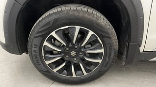 Used 2021 Maruti Suzuki Vitara Brezza [2020-2022] ZXI Plus Petrol Manual tyres LEFT FRONT TYRE RIM VIEW