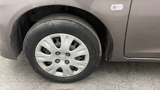 Used 2013 Honda Brio [2011-2016] S MT Petrol Manual tyres LEFT FRONT TYRE RIM VIEW