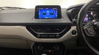 Used 2021 Tata Nexon XZ Plus Dual Tone Roof Optional Diesel Diesel Manual interior MUSIC SYSTEM & AC CONTROL VIEW