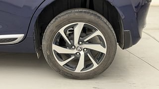 Used 2022 Toyota Glanza V Petrol Manual tyres LEFT REAR TYRE RIM VIEW