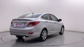 Used 2012 Hyundai Verna [2011-2015] Fluidic 1.6 CRDi SX Opt AT Diesel Automatic exterior RIGHT REAR CORNER VIEW
