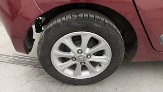 Used 2015 Hyundai Grand i10 [2013-2017] Asta AT 1.2 Kappa VTVT Petrol Automatic tyres RIGHT REAR TYRE RIM VIEW