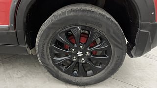 Used 2021 Maruti Suzuki Vitara Brezza [2020-2022] ZXI AT Petrol Automatic tyres LEFT REAR TYRE RIM VIEW