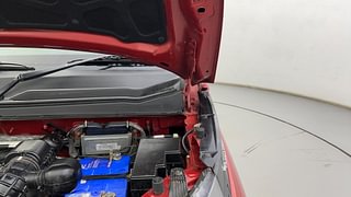 Used 2018 Mahindra KUV100 NXT K4+ 6 STR Petrol Manual engine ENGINE LEFT SIDE HINGE & APRON VIEW