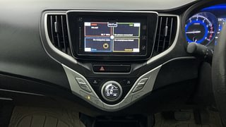 Used 2018 Maruti Suzuki Baleno [2015-2019] Alpha AT Petrol Petrol Automatic interior MUSIC SYSTEM & AC CONTROL VIEW