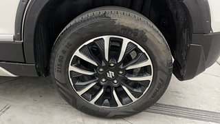 Used 2021 Maruti Suzuki Vitara Brezza [2020-2022] ZXI Plus Petrol Manual tyres LEFT REAR TYRE RIM VIEW