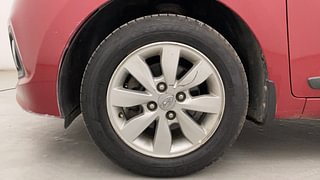 Used 2014 Hyundai Xcent [2014-2017] S (O) Diesel Diesel Manual tyres LEFT FRONT TYRE RIM VIEW