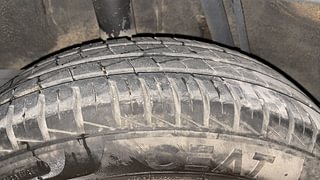Used 2023 Renault Kwid CLIMBER 1.0 AMT Petrol Automatic tyres RIGHT REAR TYRE TREAD VIEW