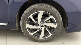 Used 2022 Toyota Glanza V Petrol Manual tyres RIGHT FRONT TYRE RIM VIEW