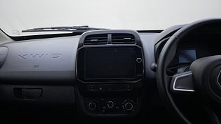 Used 2022 Renault Kwid 1.0L RXT(O) AMT Petrol Automatic interior MUSIC SYSTEM & AC CONTROL VIEW