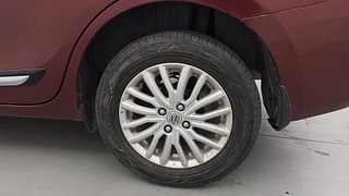 Used 2017 Maruti Suzuki Dzire [2017-2020] ZXi AMT Petrol Automatic tyres LEFT REAR TYRE RIM VIEW