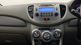 Used 2012 Hyundai i10 Sportz 1.2 Kappa2 Petrol Manual interior MUSIC SYSTEM & AC CONTROL VIEW