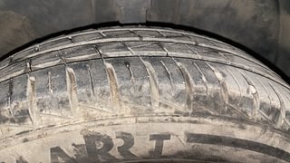 Used 2023 Renault Kwid CLIMBER 1.0 AMT Petrol Automatic tyres RIGHT FRONT TYRE TREAD VIEW