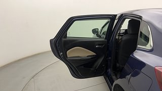 Used 2022 Toyota Glanza V Petrol Manual interior LEFT REAR DOOR OPEN VIEW