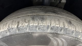 Used 2022 Mahindra XUV700 AX 3 Diesel AT 5 STR Diesel Automatic tyres LEFT FRONT TYRE TREAD VIEW