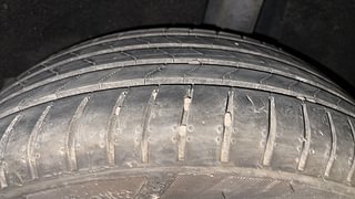 Used 2018 Maruti Suzuki Baleno [2015-2019] Alpha AT Petrol Petrol Automatic tyres LEFT REAR TYRE TREAD VIEW