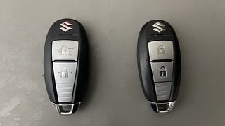 Used 2021 Maruti Suzuki Vitara Brezza [2020-2022] ZXI AT Petrol Automatic extra CAR KEY VIEW
