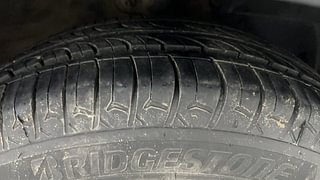 Used 2018 Mahindra KUV100 NXT K4+ 6 STR Petrol Manual tyres RIGHT FRONT TYRE TREAD VIEW