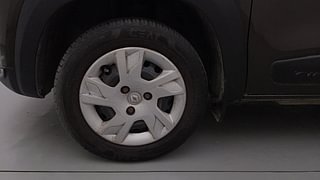 Used 2022 Renault Kwid 1.0L RXT(O) AMT Petrol Automatic tyres LEFT FRONT TYRE RIM VIEW