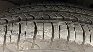 Used 2015 honda Jazz V CVT Petrol Automatic tyres LEFT FRONT TYRE TREAD VIEW